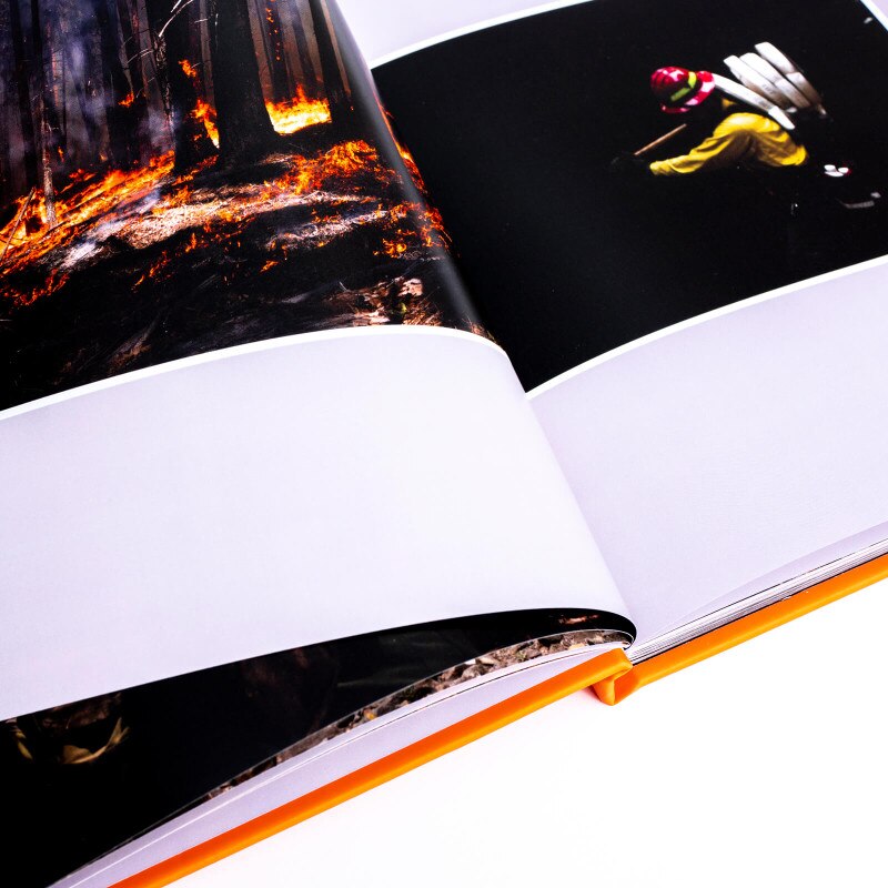Moon Dust Book - Orange (Interior)